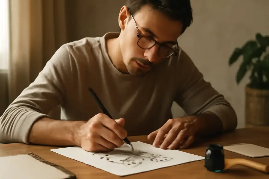 Scoprire la calligrafia artistica: l’attività rilassante che migliora concentrazione e pazienza